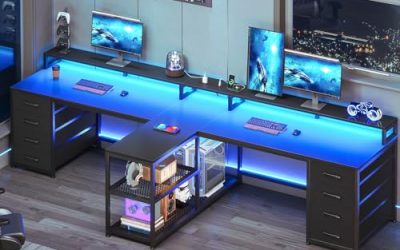 6 Best Gaming Desks for 2 Monitors (October 2026)